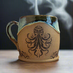 mug with octopus image 