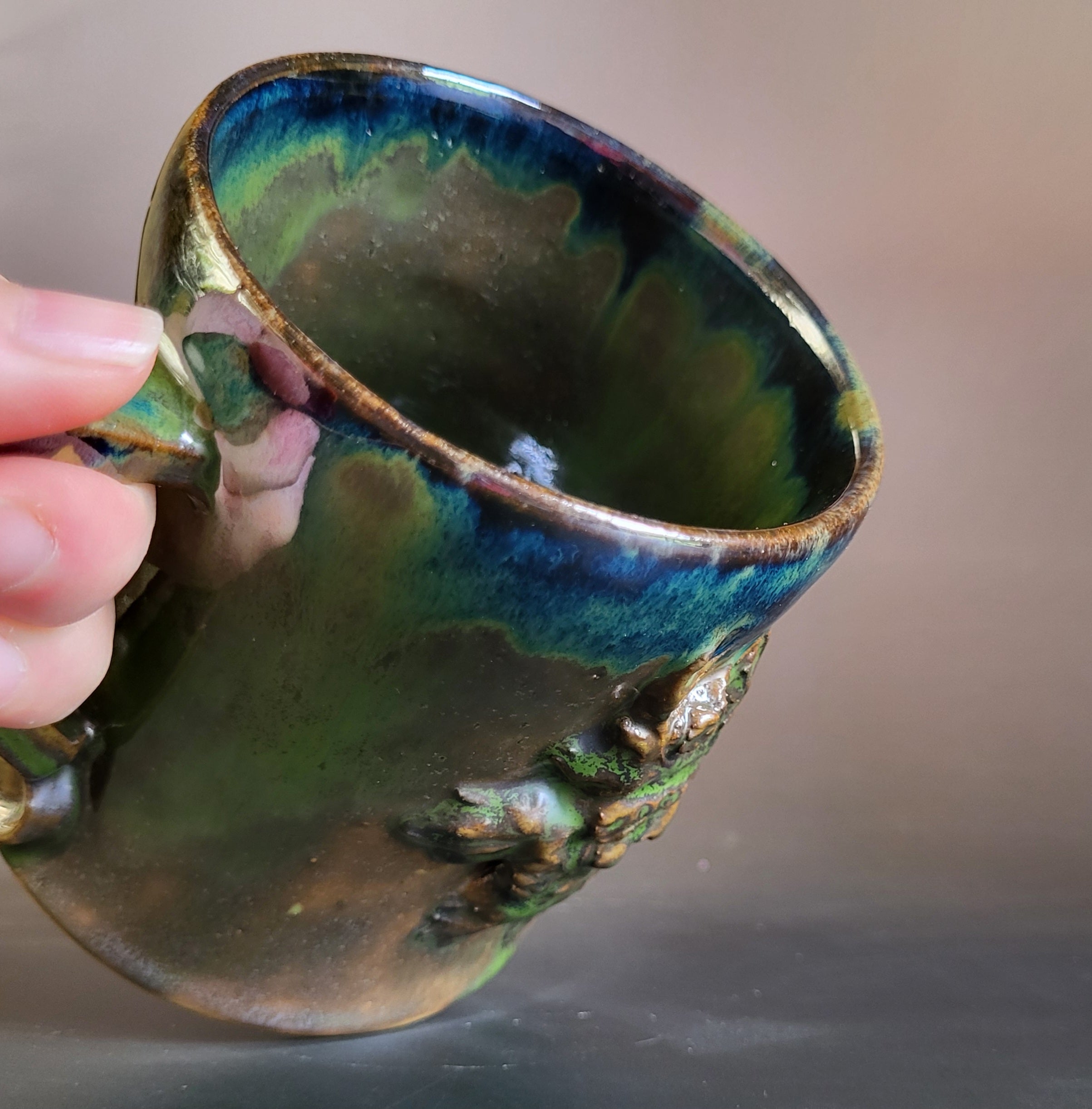 Green Man Mug