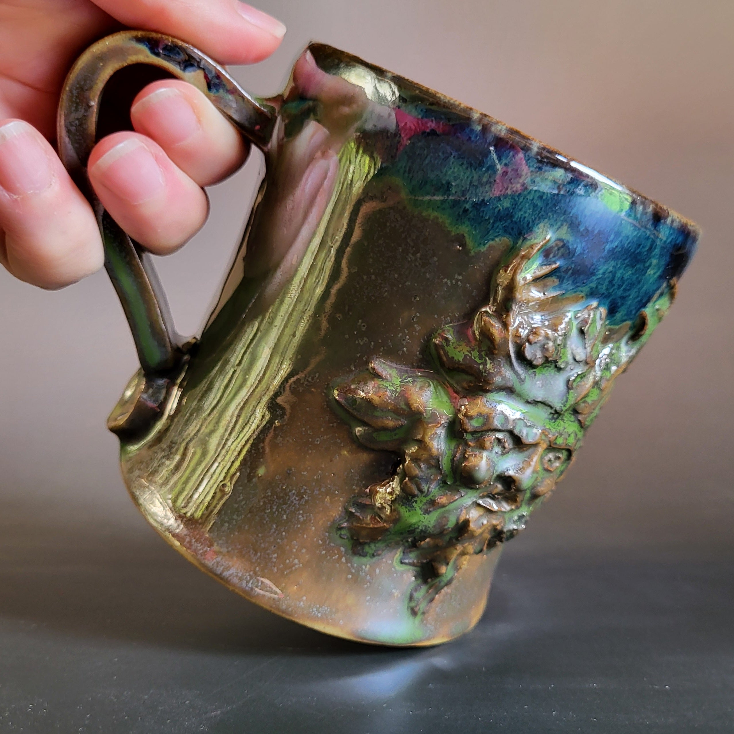 Green Man Mug