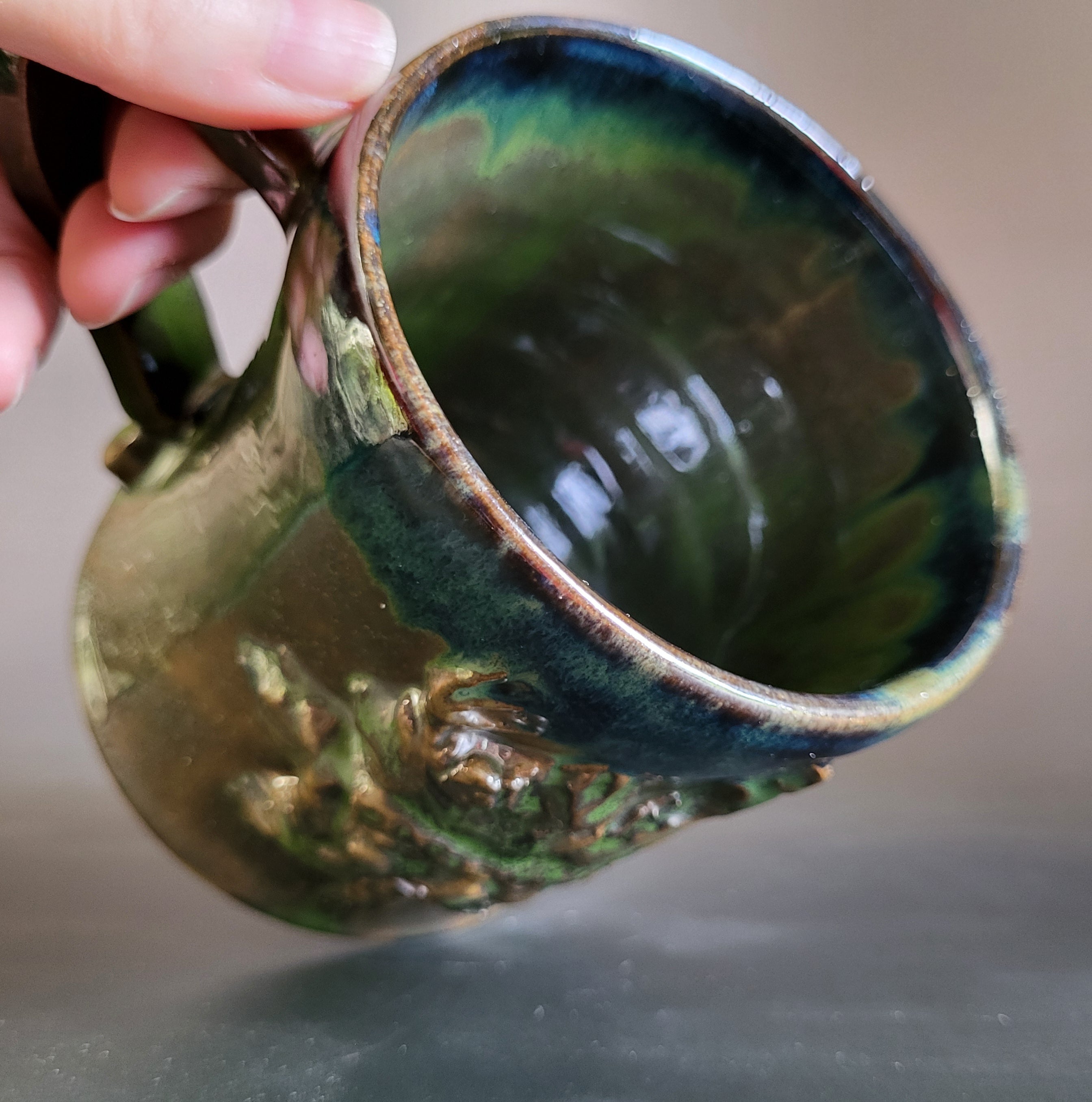 Green Man Mug