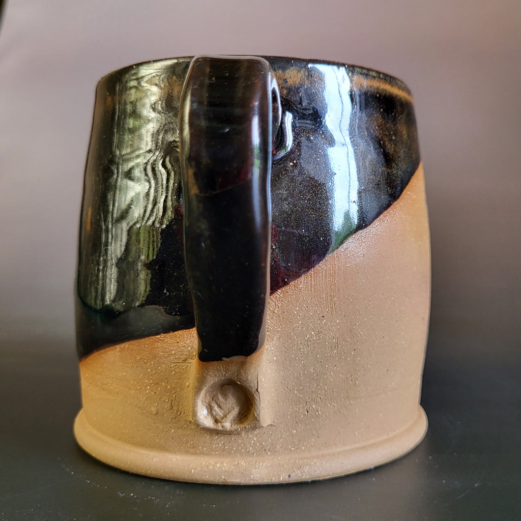 Mug with mushroom decal