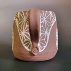 Lotus geometric design mug