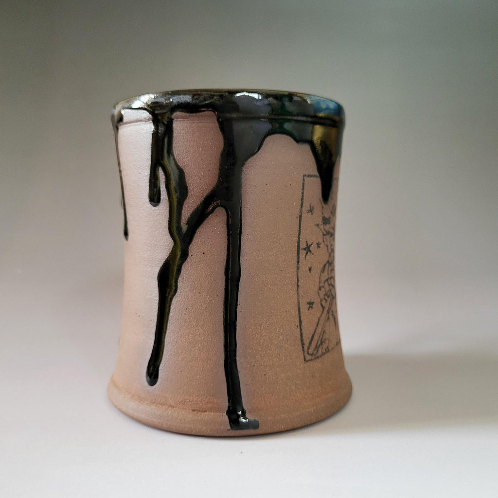 Pan Mug, Large Left Handed Mug