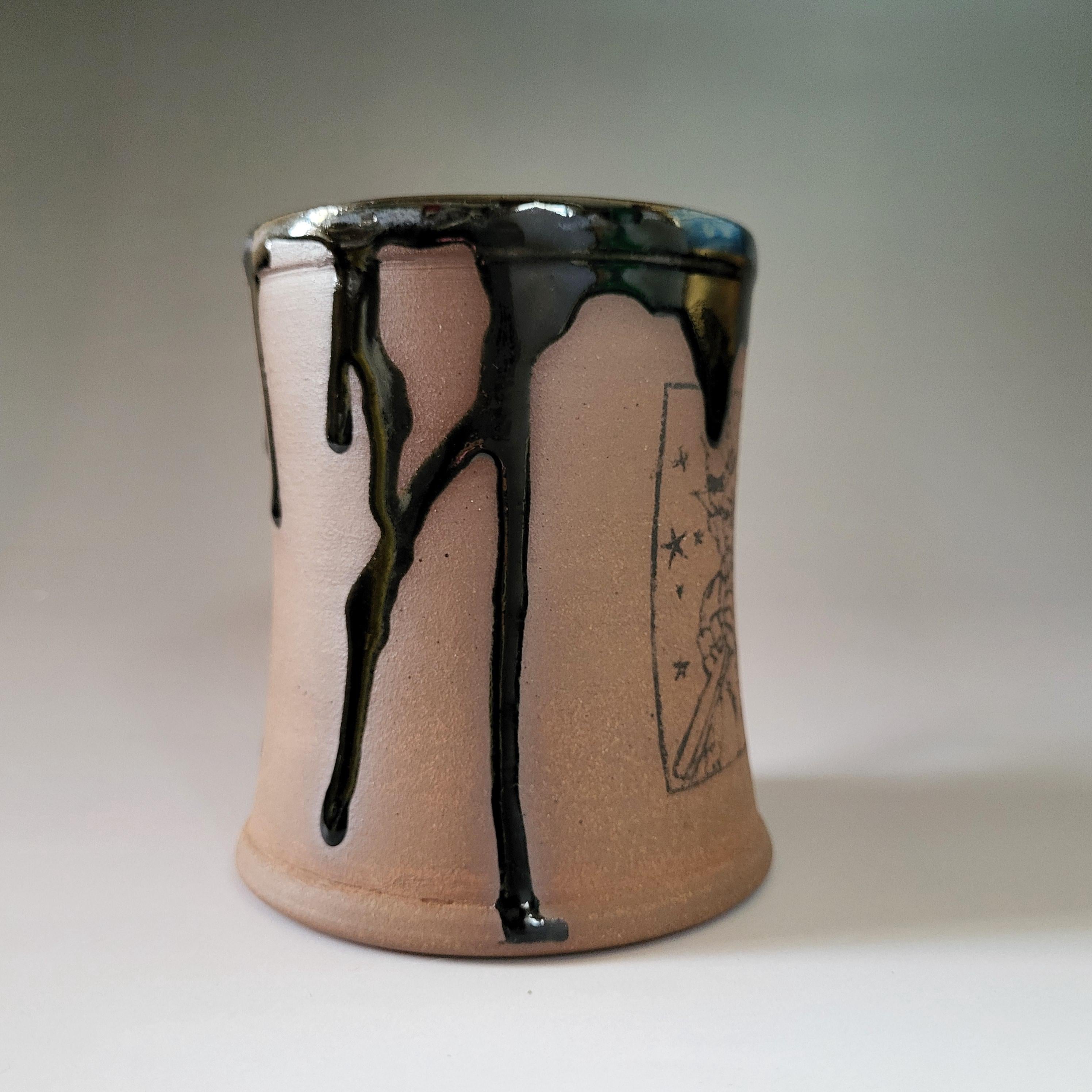 Pan Mug, Large Left Handed Mug