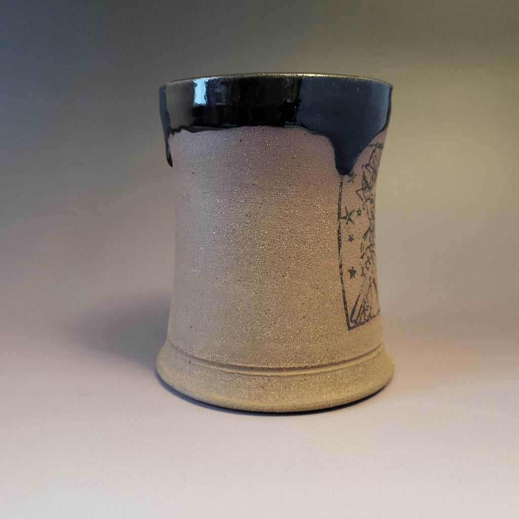 Large Pan Mug, Left Handed Mug