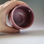 Tea Cup Monkey and Purple glaze