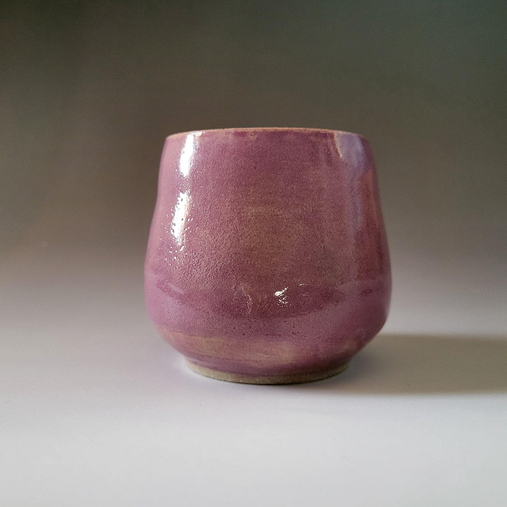 Tea Cup Monkey and Purple glaze